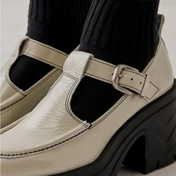 NEW Free People Mayla Platform Mary Jane Sandals Size 9 - Picture 4 of 16